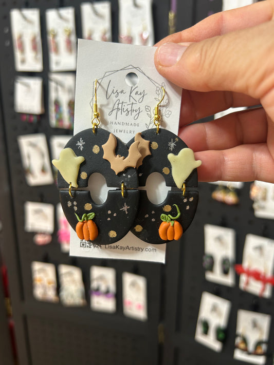 Halloween Collage Dangle