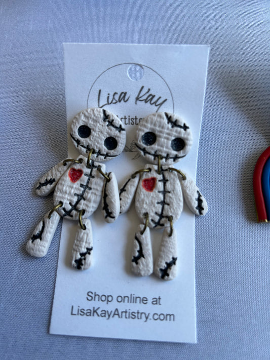 Voo Doo Doll Earrings