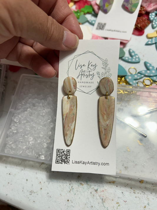 Tara Sandstone Dagger Earrings