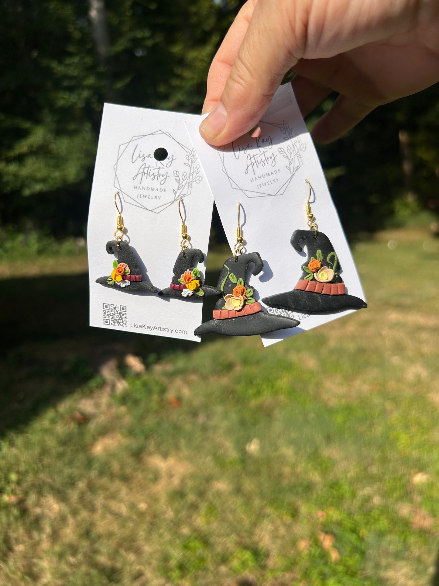 Floral Witch Hats