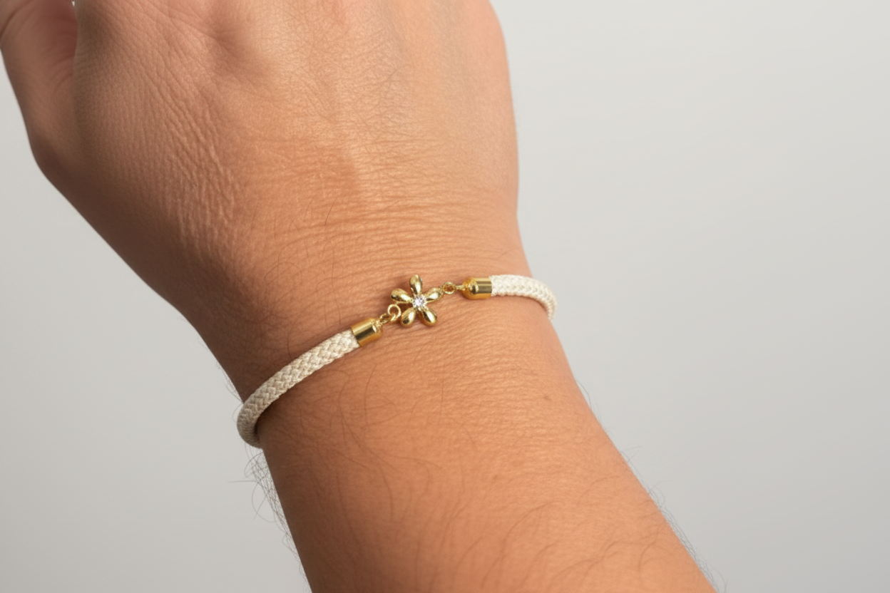 Flower Slide Bracelet