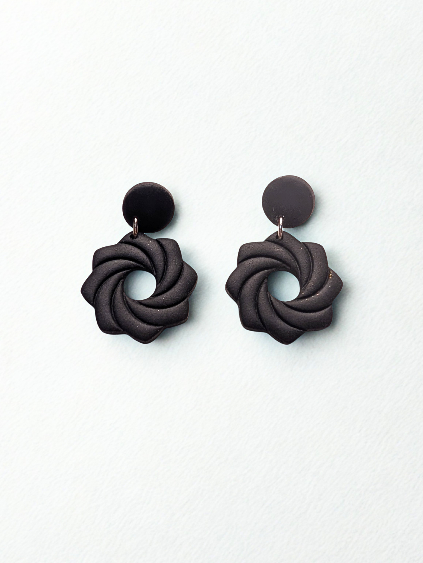 Classic Black Spirals
