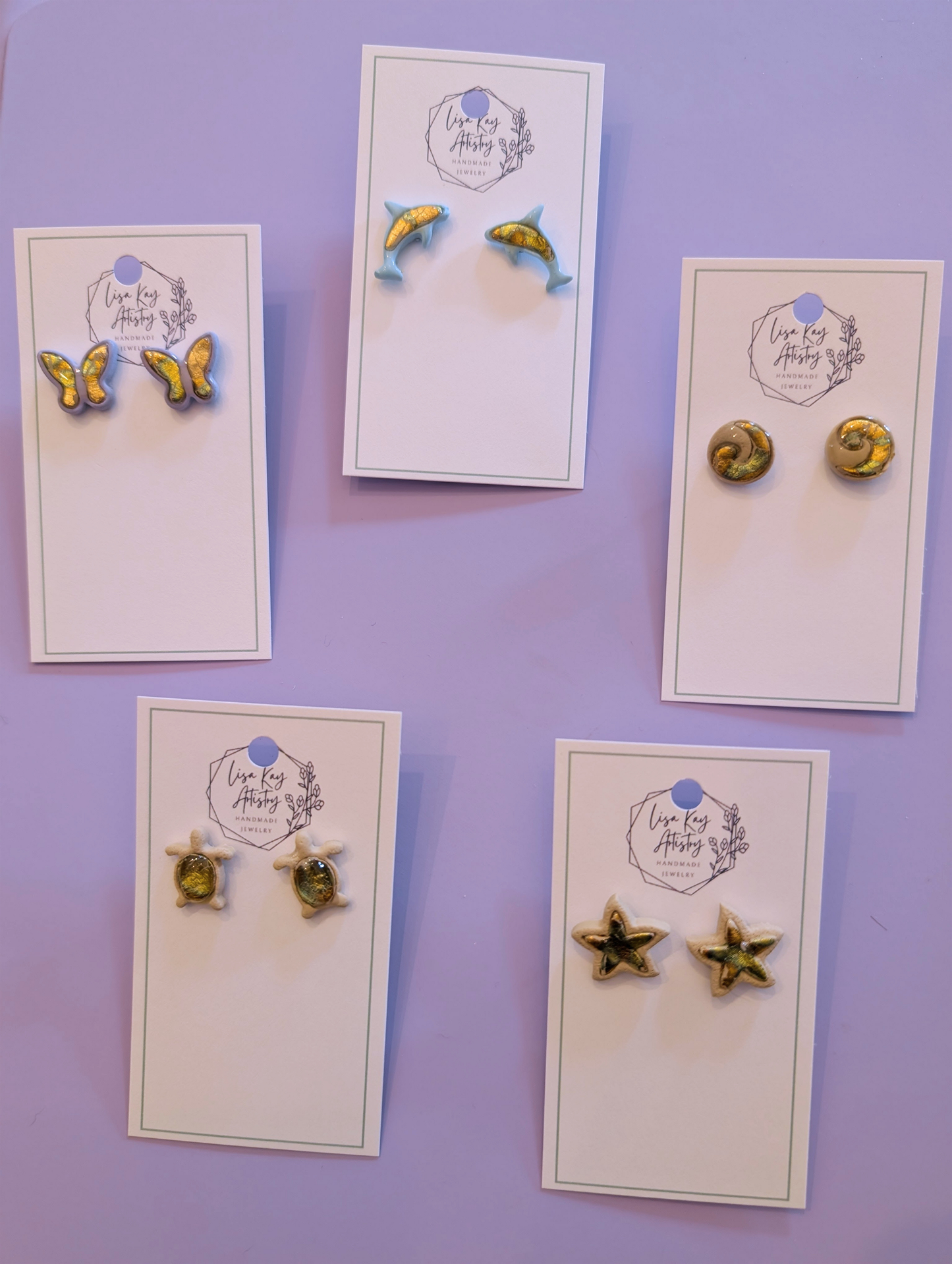 Summertime Beach Studs