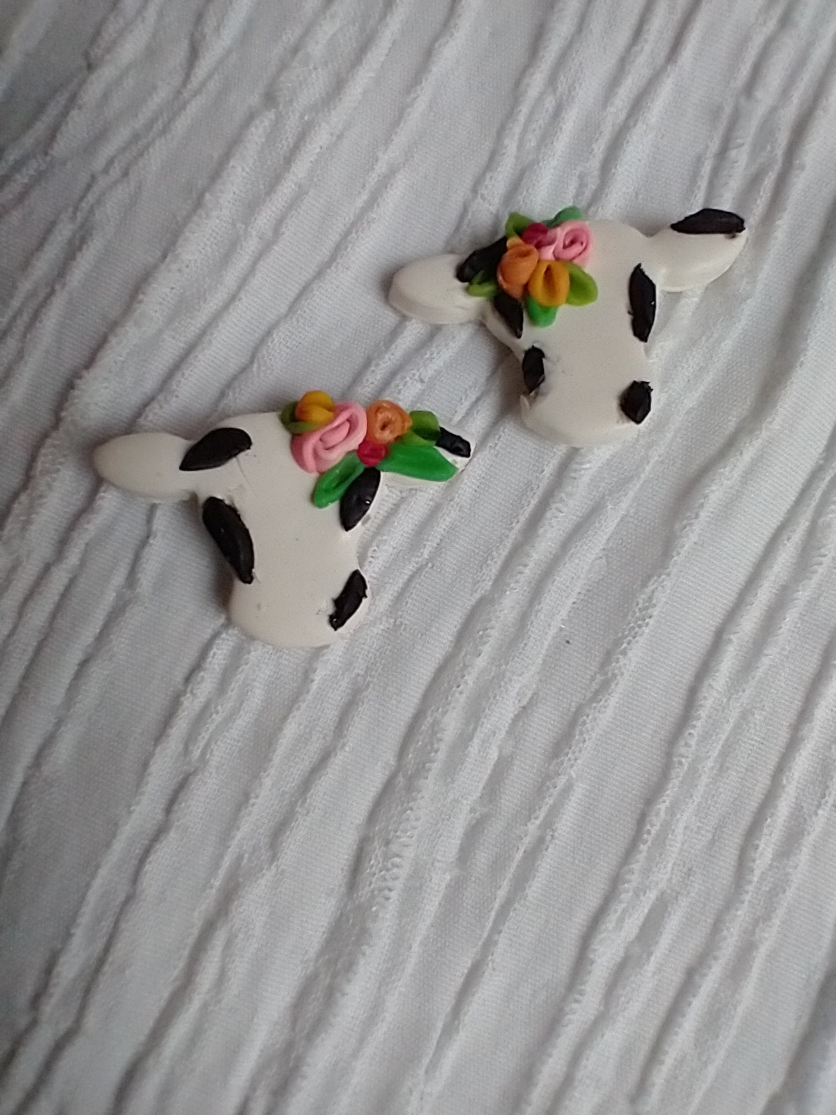 Cow Stud Earrings